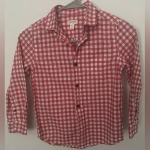 🍄 $4 FINAL PRICE❣️ EUC Boy's Cat & Jack Long Sleeve S (6-7)